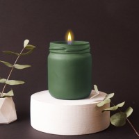 Kokulu Cam Mum – Sütlü Kahve